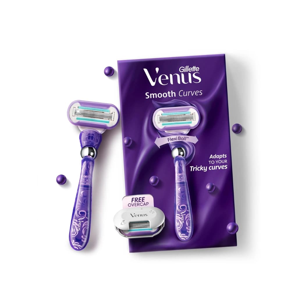 GILLETTE VENUS SMOOTH CURVES HAIR REMOVAL RAZOR