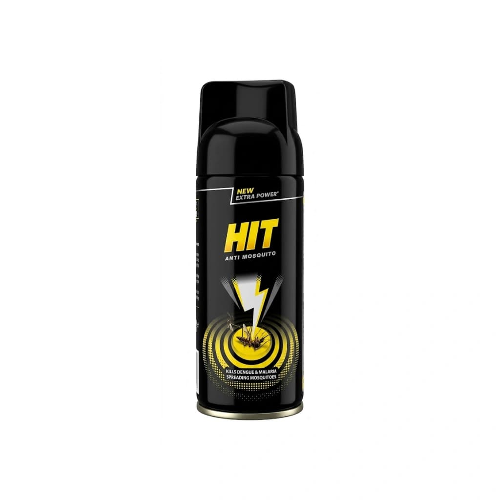 HIT ANTI MOSQUITO KILLS DENGUE & MALARIA SPREADING MOSQUITOES 125 ML