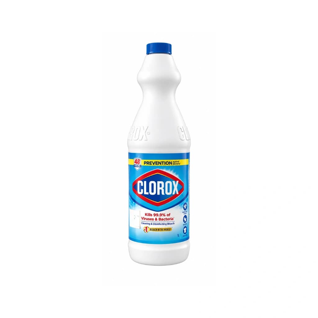 CLOROX AGAINST BACTERIA CLEANING & DISINFECTING BLEACH 1 L
