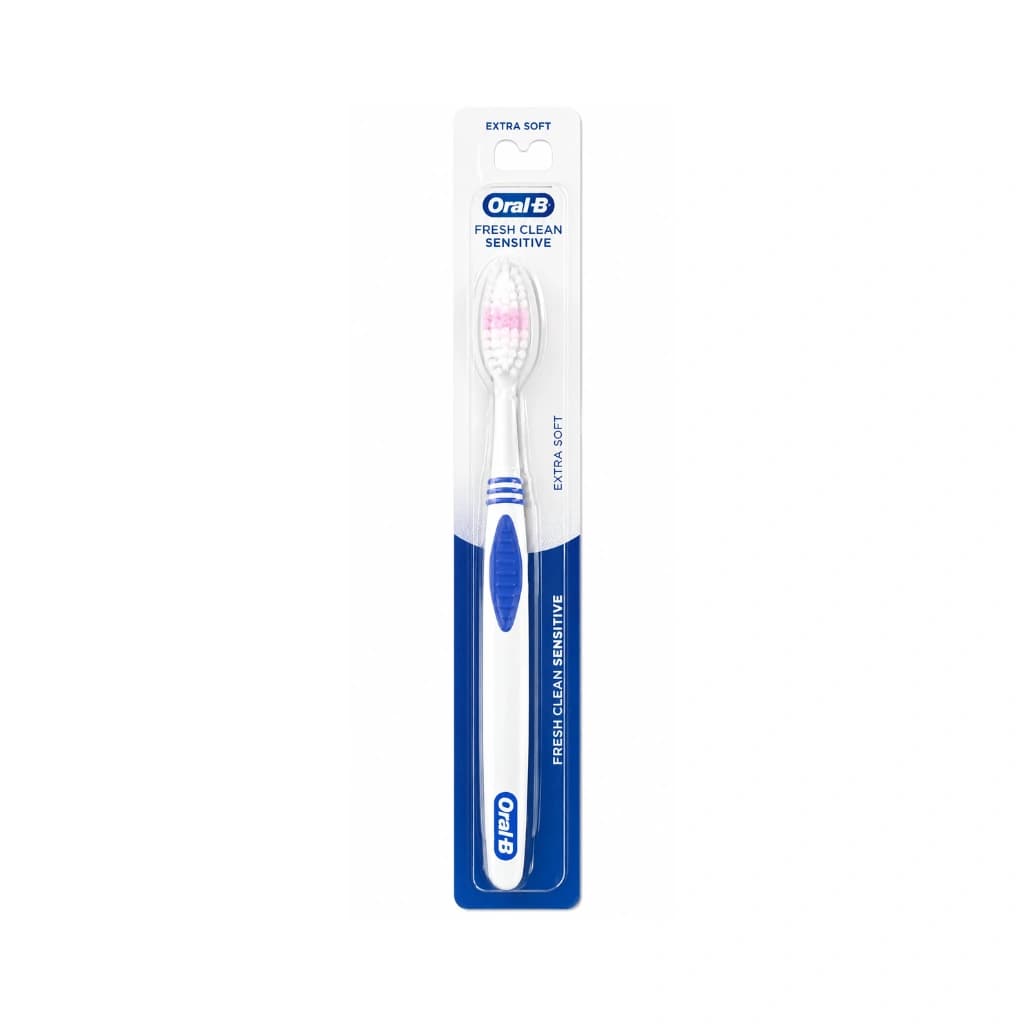 ORAL B FRESH CLEAN SENSITIVE EXTRA SOFT