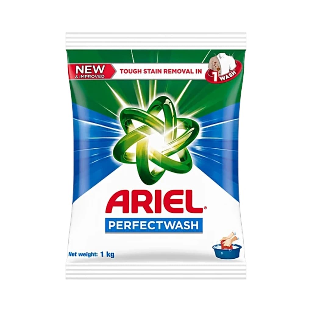 ARIEL PERFECT WASH DETERGENT POWDER 1 KG