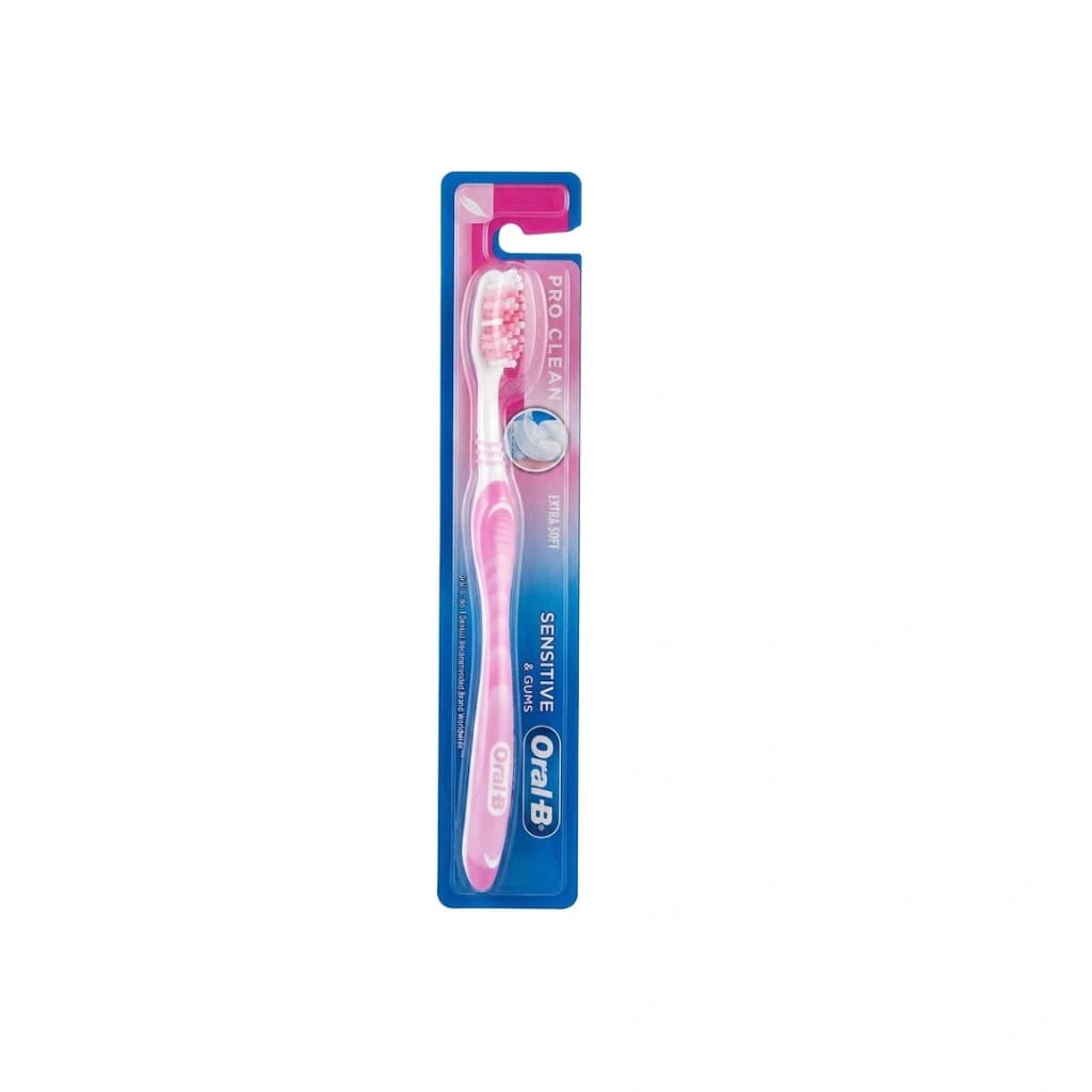 ORAL B SENSITIVE & GUMS EXTRA SOFT PRO CLEAN TOOTH BRUSH