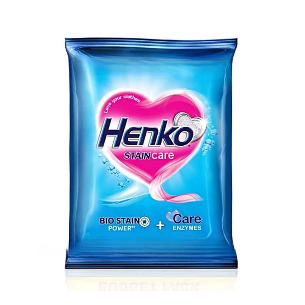 HENKO STAIN CARE DETERGENT POWDER 500 GM POUCH