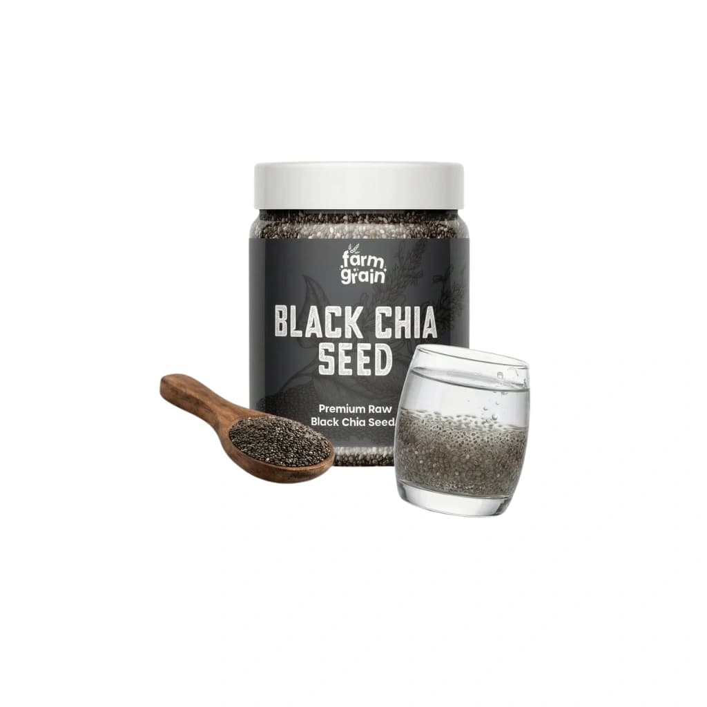 FARM GRAIN BLACK CHIA SEEDS 235 GM