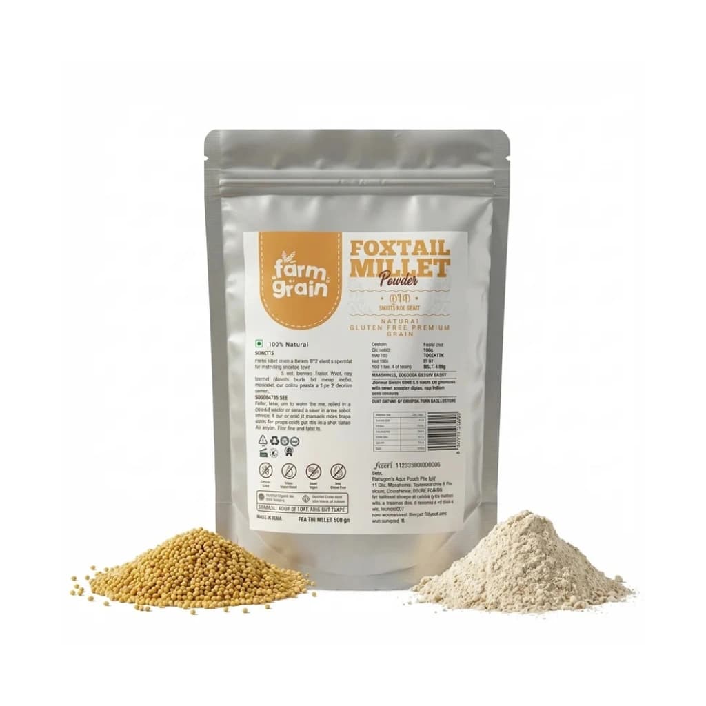 FARMGRAIN FOXTAIL MILLET POWDER 500 GM