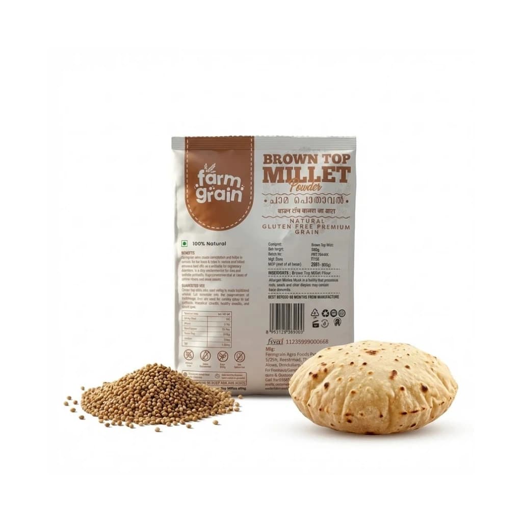 BROWN TOP MILLET POWDER 500GM