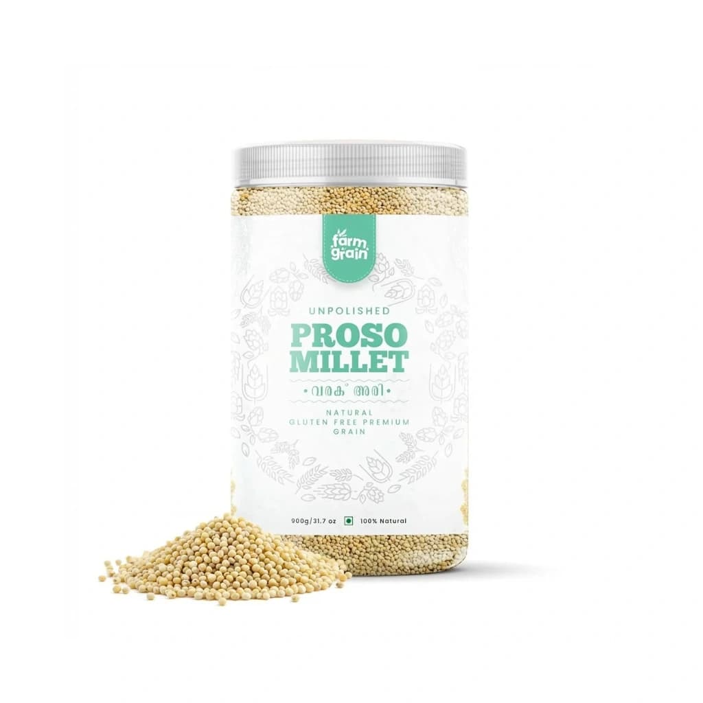 FARMGRAIN PROSO MILLET UNPOLISHED | NATURAL WHOLE GRAINS | 900GM