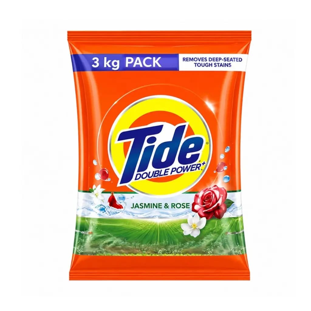 TIDE PLUS JASMINE & ROSE DETERGENT WASHING POWDER 3KG