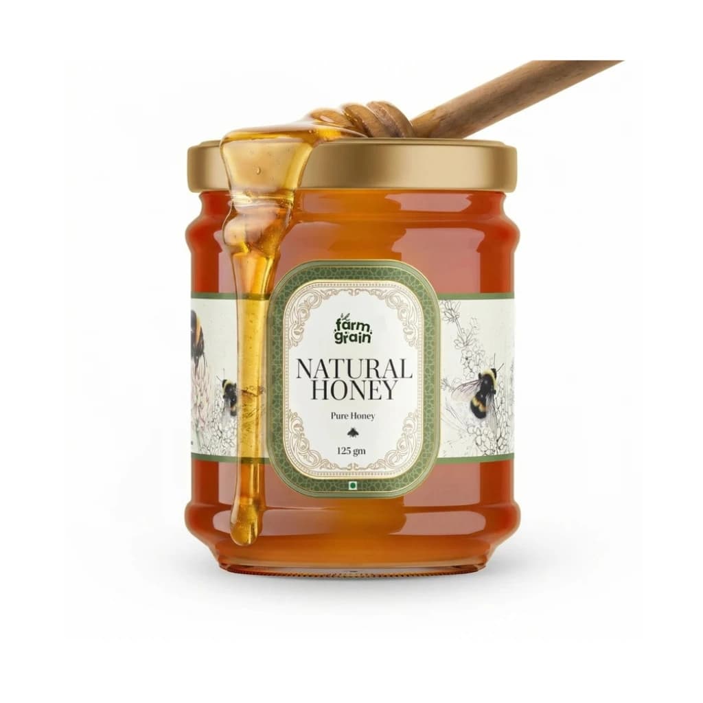 FARMGRAIN NATURAL HONEY ORGANIC 125GM