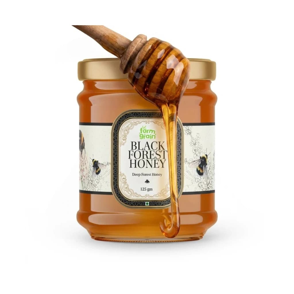 FARMGRAIN BLACK FOREST HONEY ORGANIC 125GM