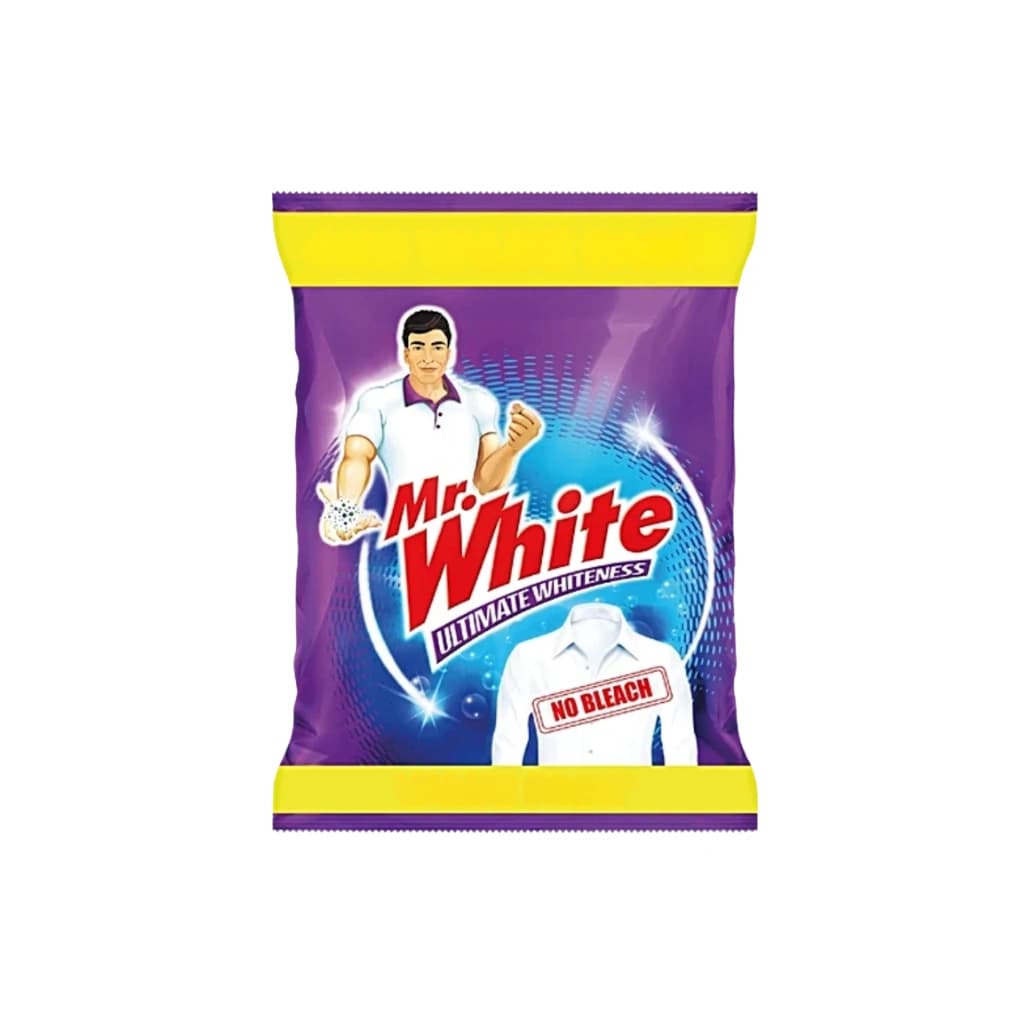 MR. WHITE NO BLEACH DETERGENT POWDER 4 KG POUCH