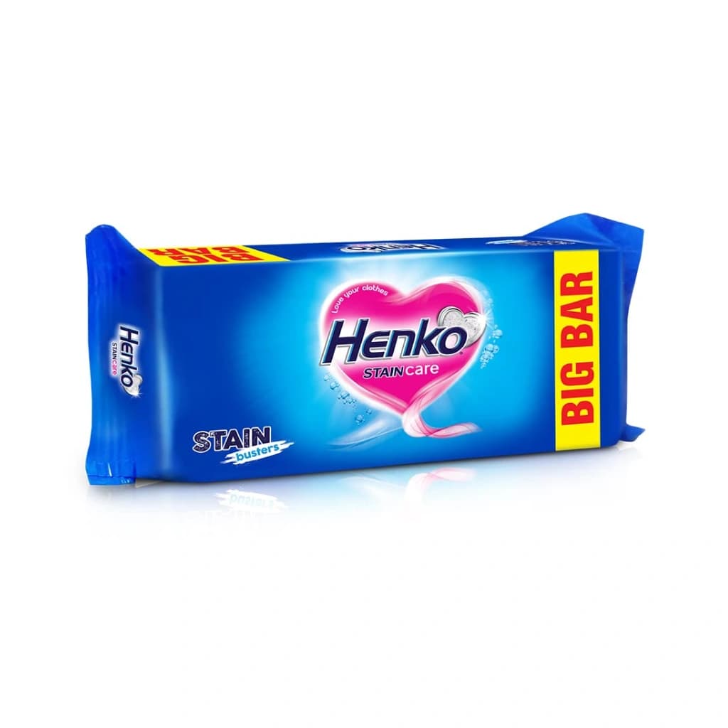 HENKO STAIN CARE DETERGENT BIG BAR 250GM