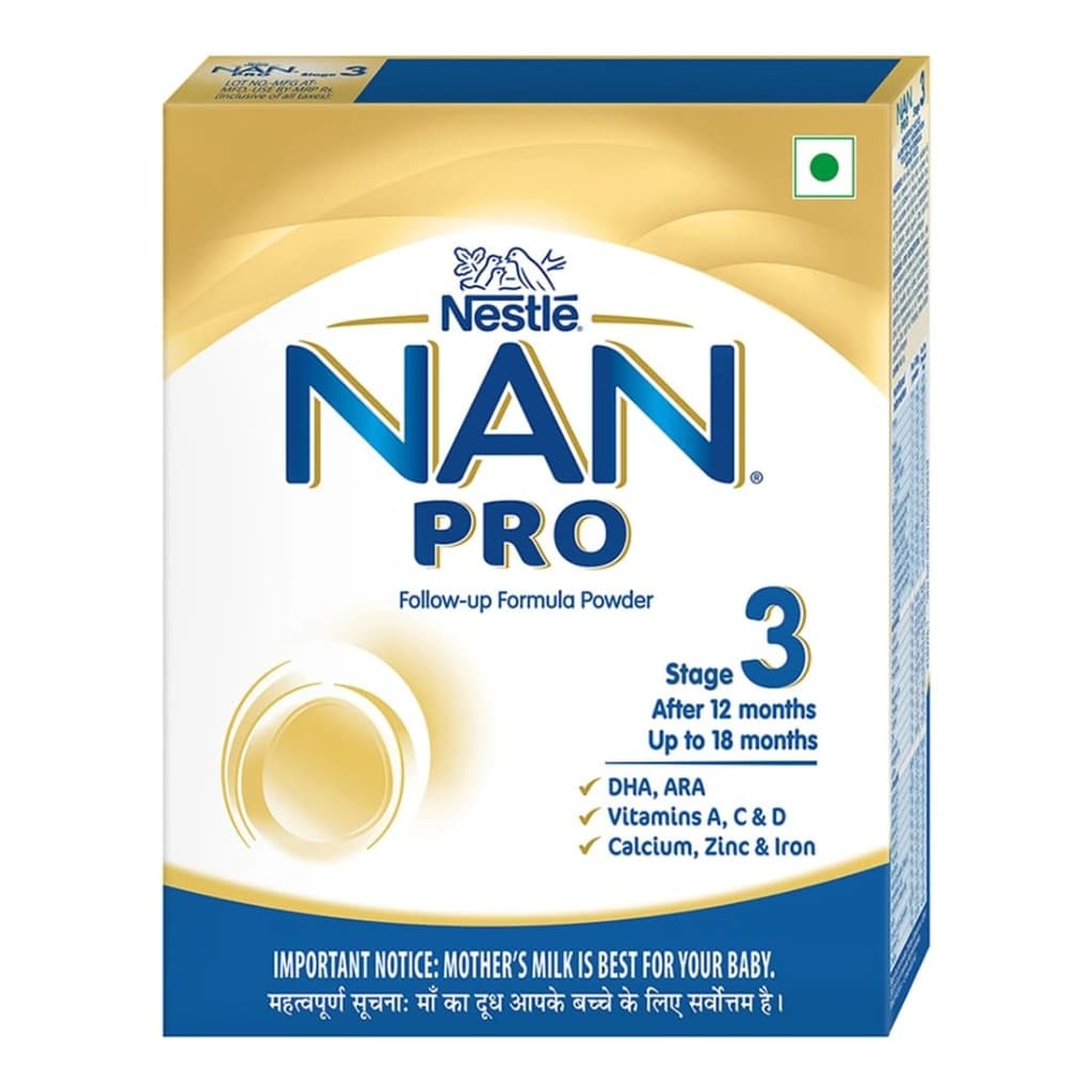 NESTLE NAN PRO 3 FOLLOW UP FORMULA POWDER 400G