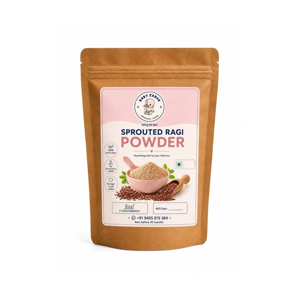 BABY ZAHRA SPROUTED RAGI POWDER