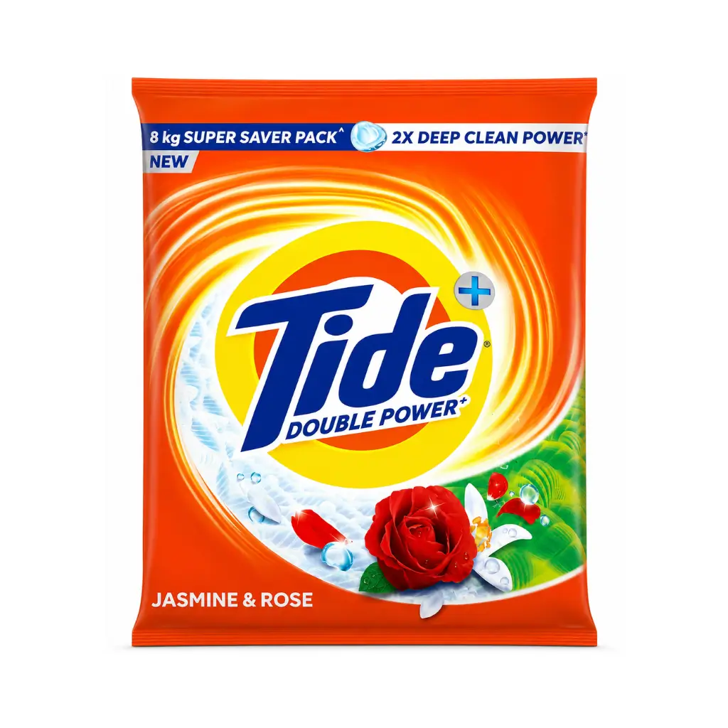 Tide Plus Detergent Powder - 8kg