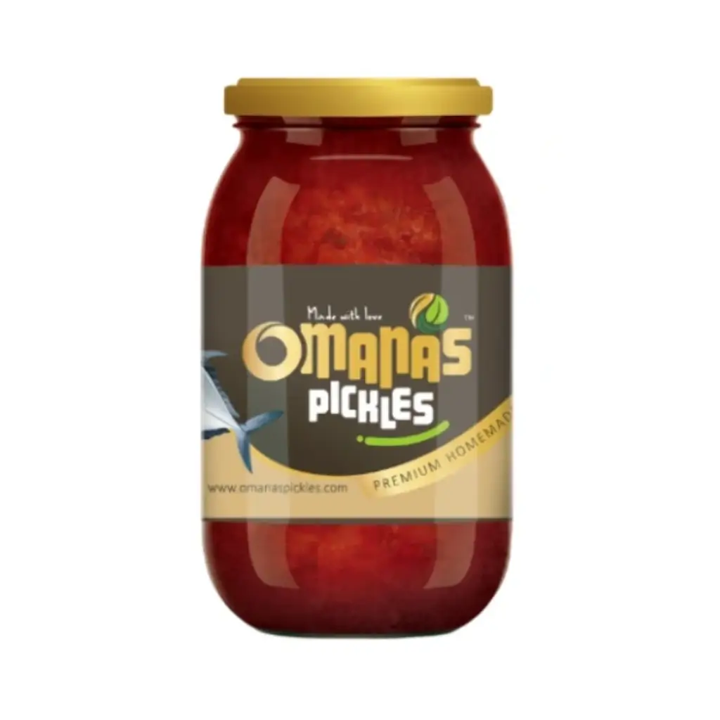 OMANAS PICKLES PREMIUM HOME MADE FISH PICKLE 400G