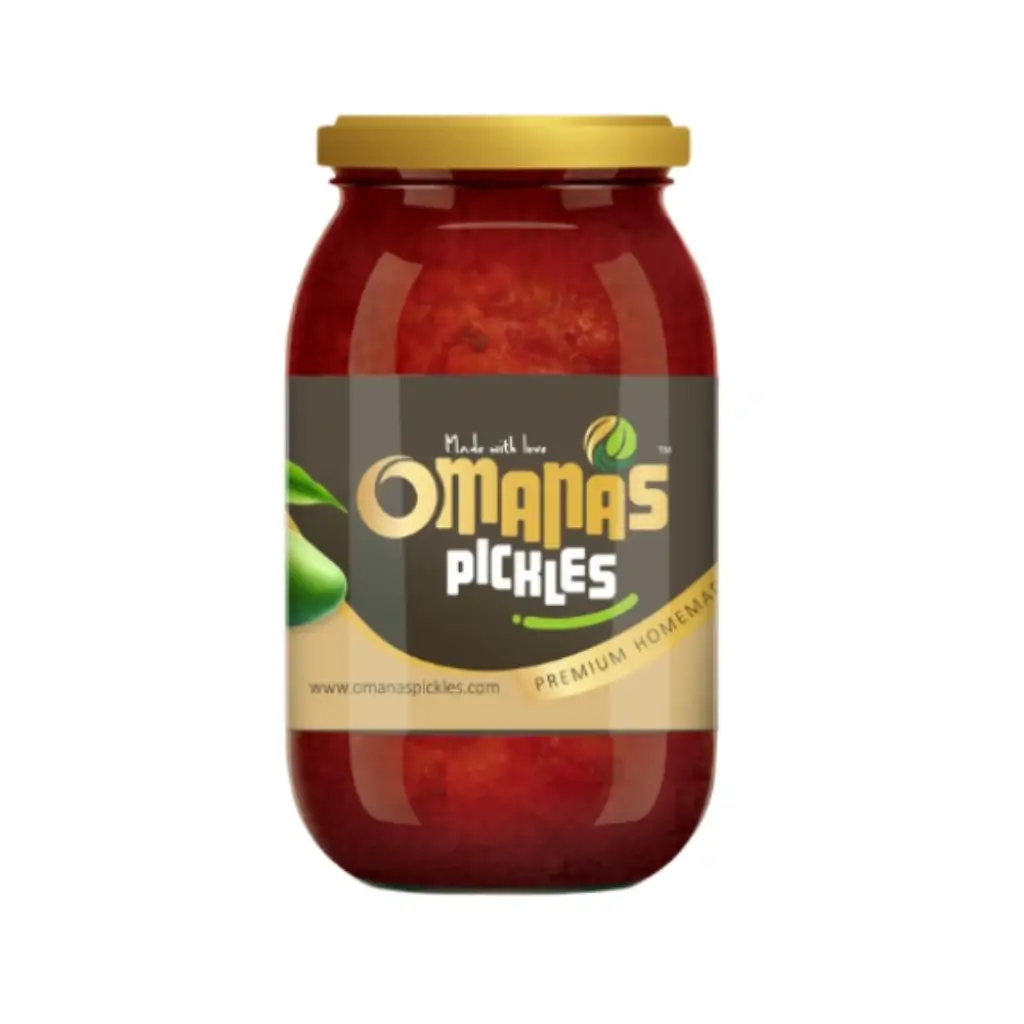 OMANAS PICKLES PREMIUM HOME MADE MANGO PICKLE 400G