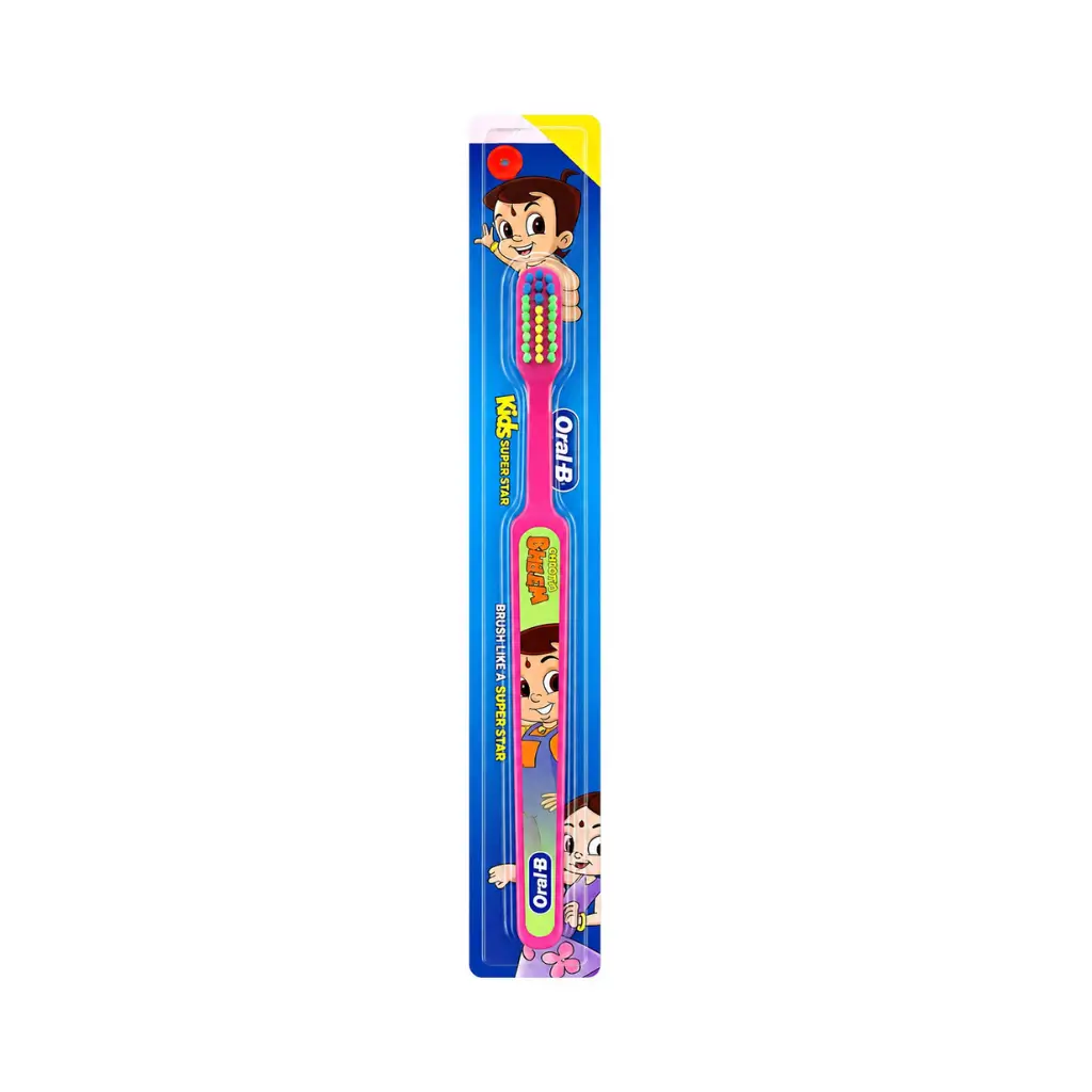 ORAL B KIDS SUPERSTAR EXTRA SOFT TOOTHBRUSH 2+YEARS