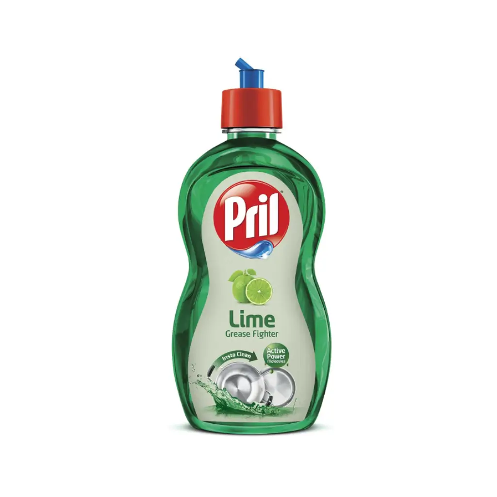 PRIL LIME LIQUID DISHWASH GEL 225 ML