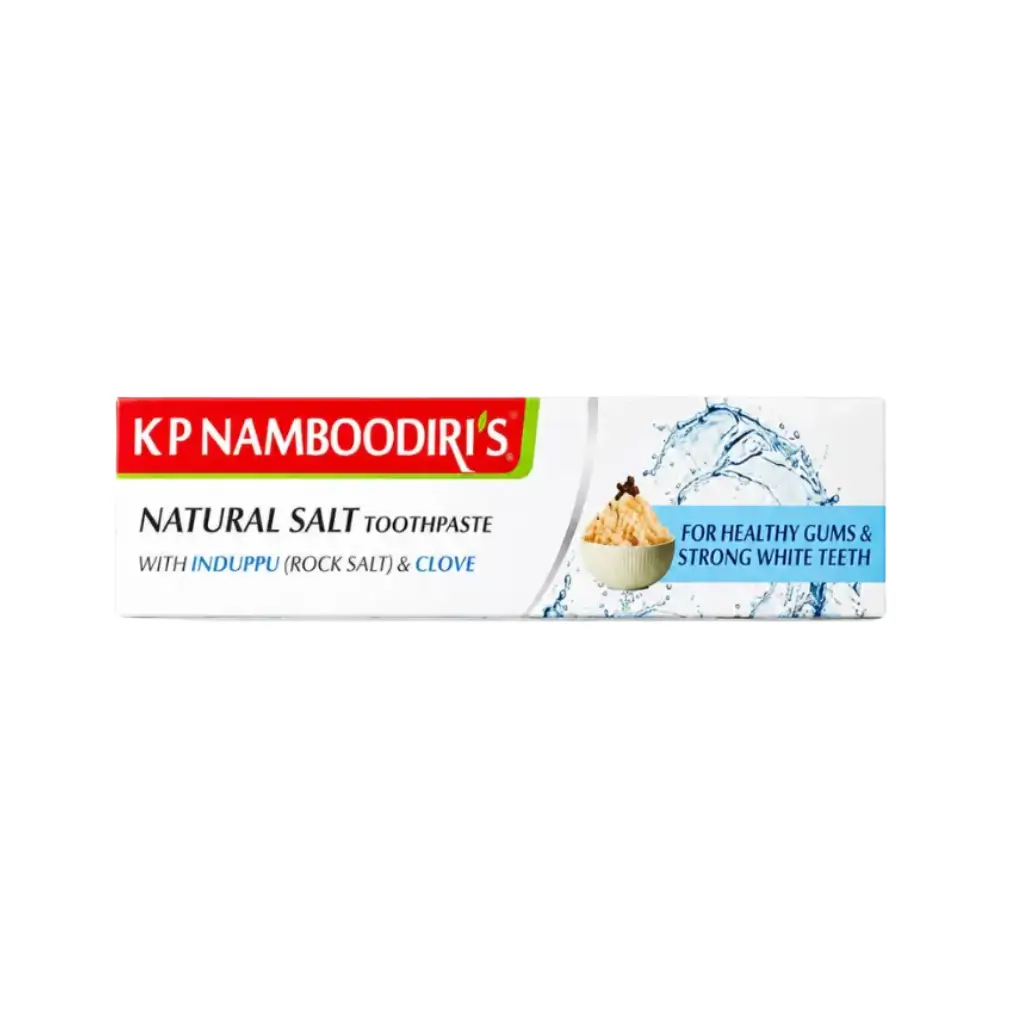 K P NAMBOODIRI'S NATURAL SALT TOOTH PASTE WITH INDUPPU & CLOVE 100 GM