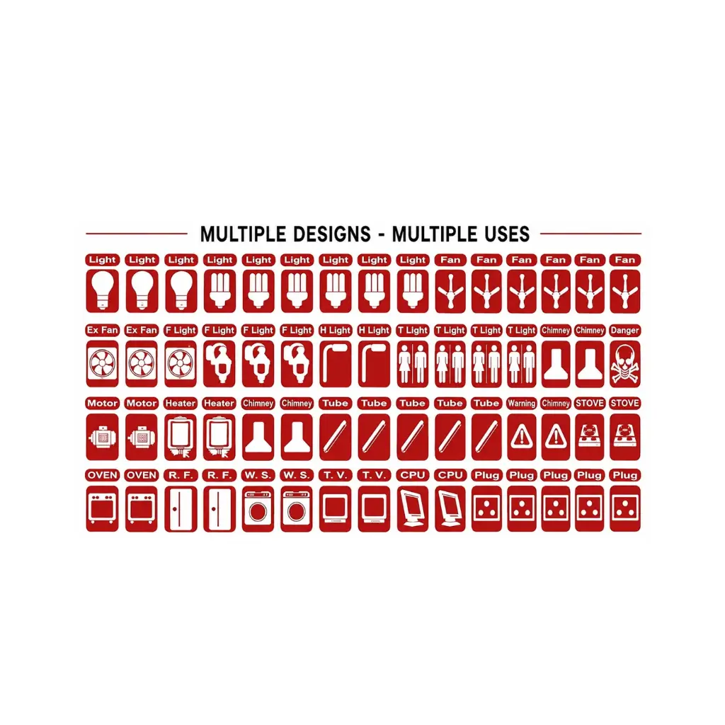ROOPAM RADIUM STICKERS