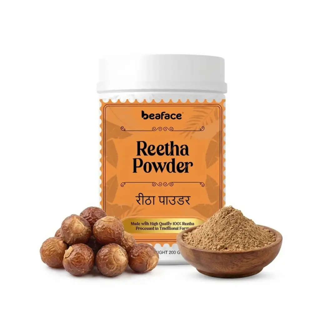 BEAFACE REETHA-POWDER-DAMP-HAIR-SCALP-HAIR-STRENGTHEN 200 GM