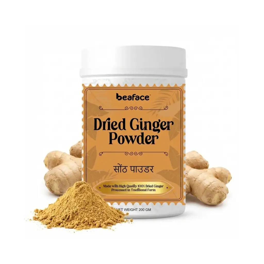 BEAFACE GINGER POWER DIGESTION MOTION SICKNESS ELIMINATES EXCESS GAS IMPROVES INDIGESTION 200 GM