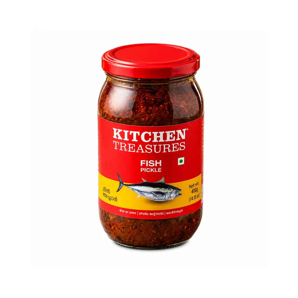 KITCHEN TREASURES FISH PICKLE400gm