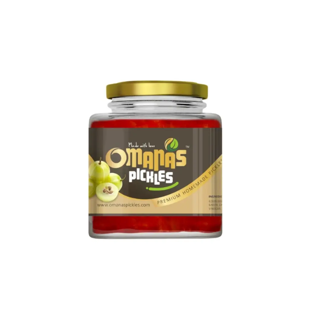 OMANAS PICKLES PREMIUM HOME MADE GOOSEBERRY PICKLE 250G