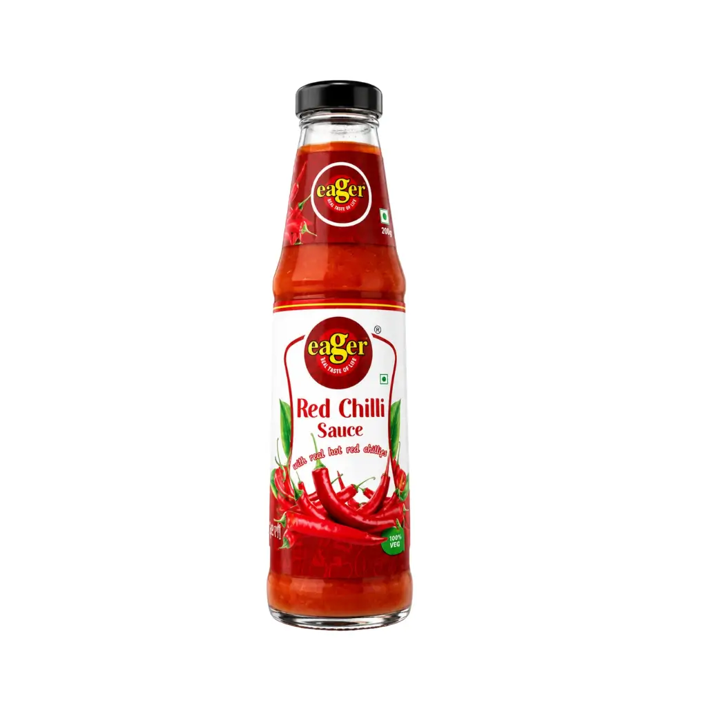 EAGER RED CHILLI SAUCE 200 GM