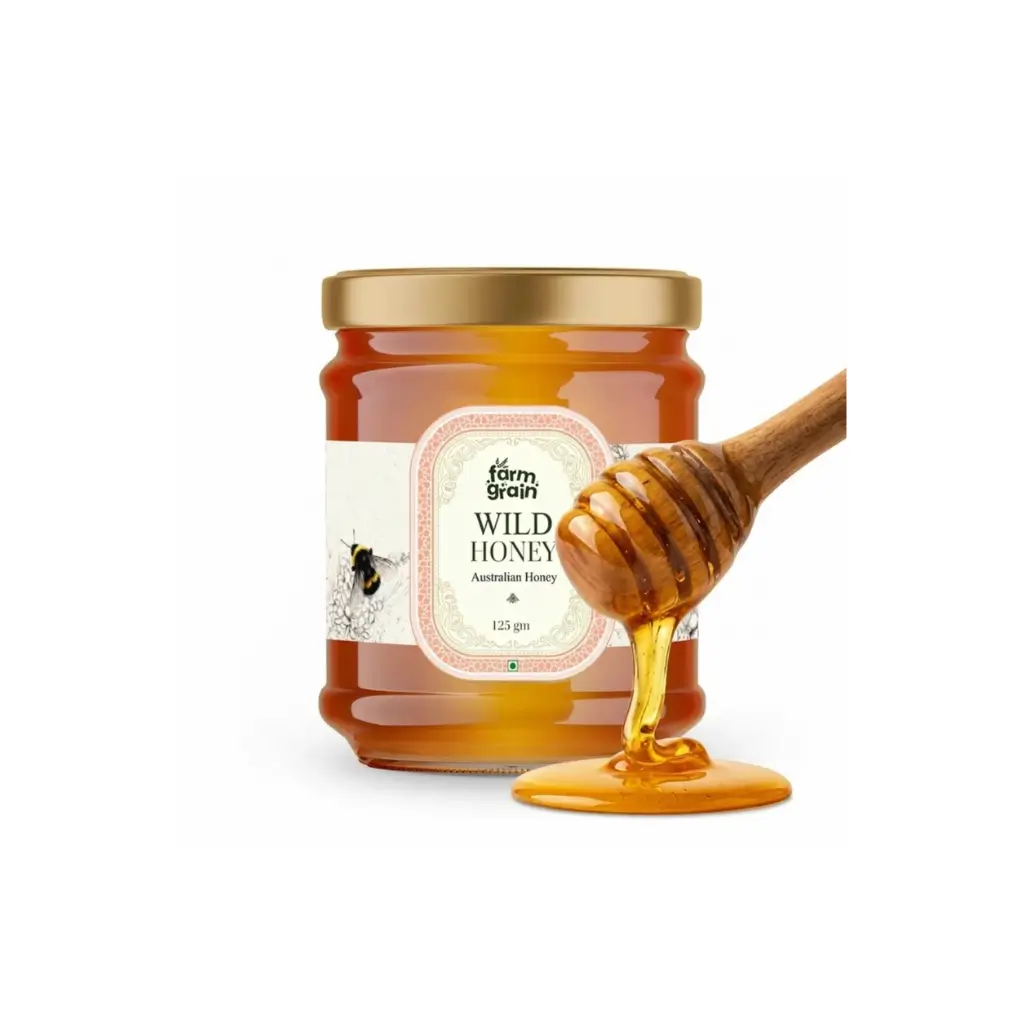 FARMGRAIN WILD HONEY ORGANIC 125 GM
