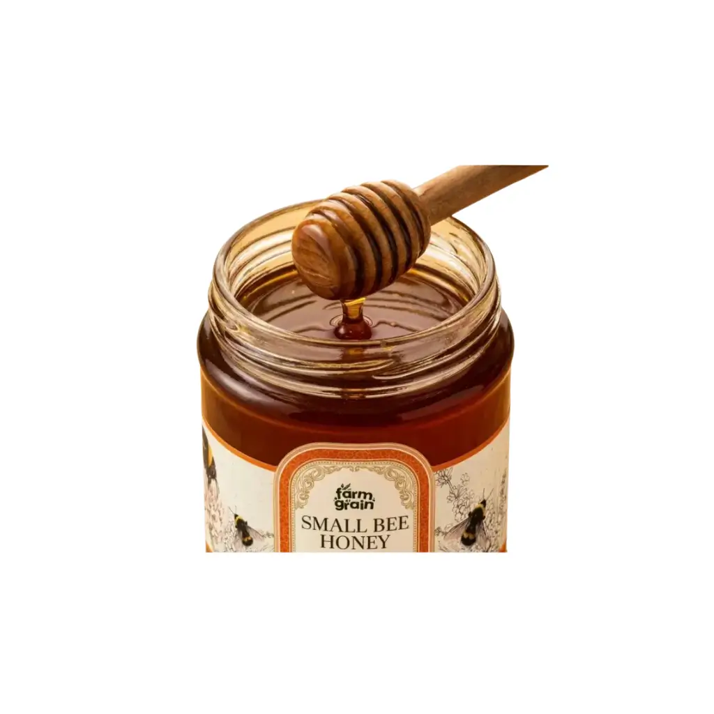 FARMGRAIN SMALL BEE HONEY / STRING HONEY / ORGANIC 125 GM