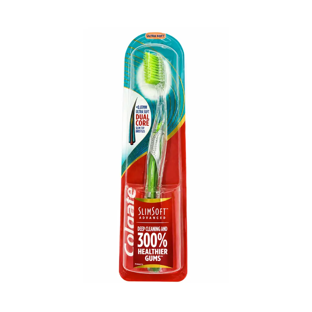 COLGATE ULTRA SOFT TOOTHBRUSH SLIMSOFT ADVANCED PACK OF 1