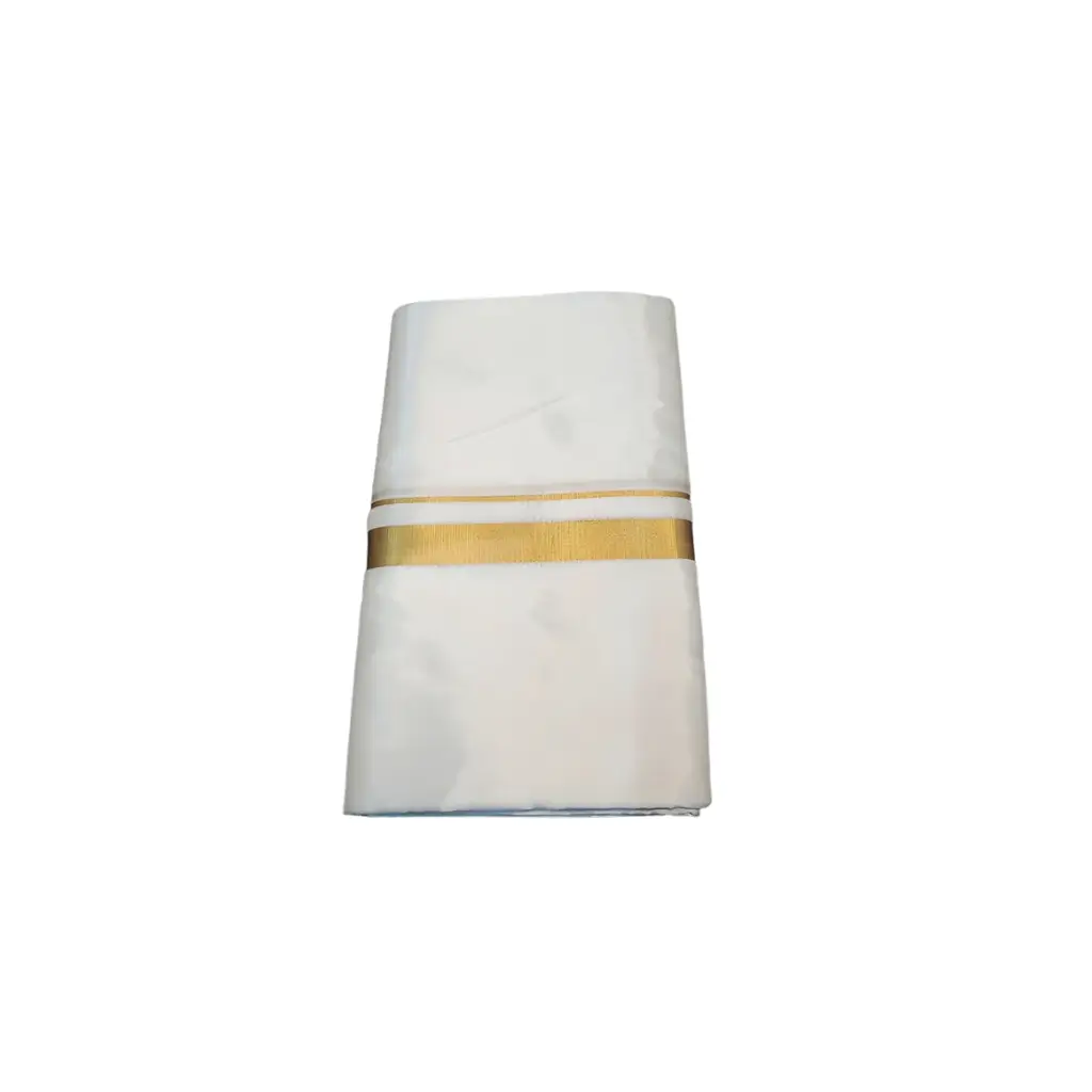 KUTHAMPULLY MEN'S PURE PATTU DHOTI GROOM