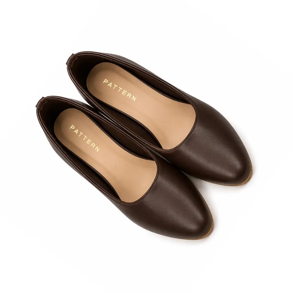 PATTERN FOOTWEAR BROWN KL 40-3195