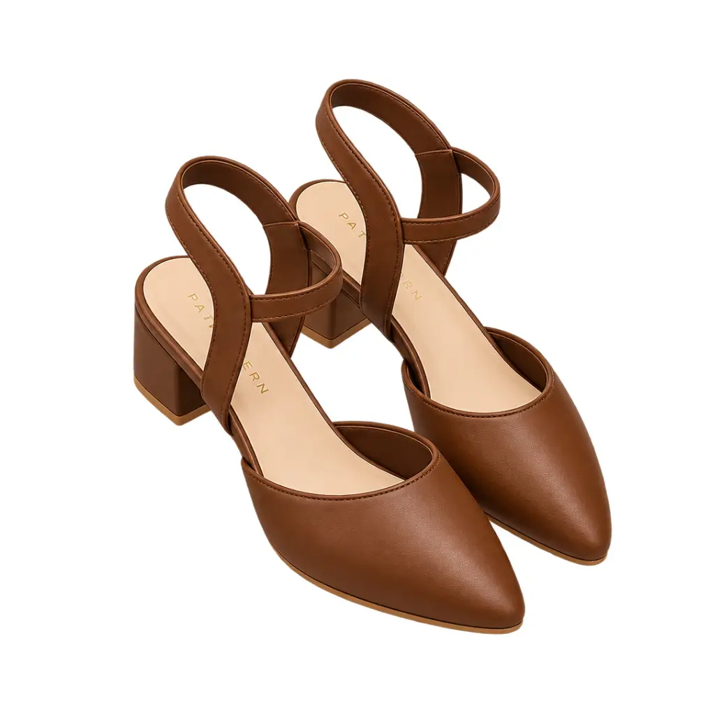 PATTERN FOOTWEAR BROWN KL 40-3203