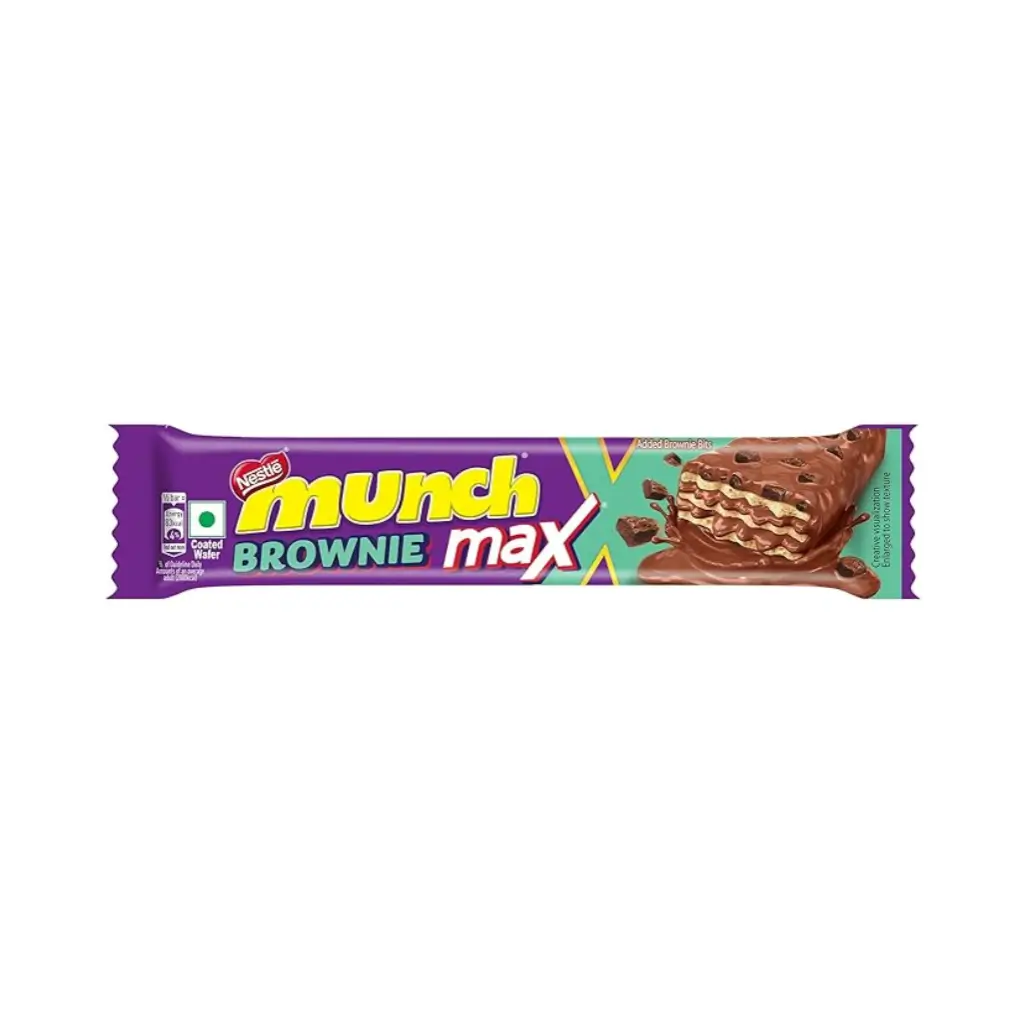NESTLE MUNCH MAX BROWNIE BITS 37.5GM