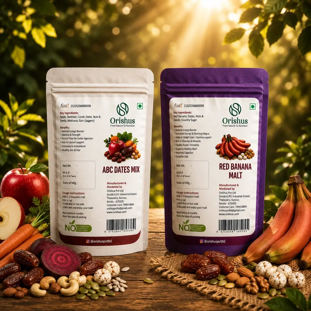 ABC DATES MIX + RED BANANA MALT COMBO | ORISHUS
