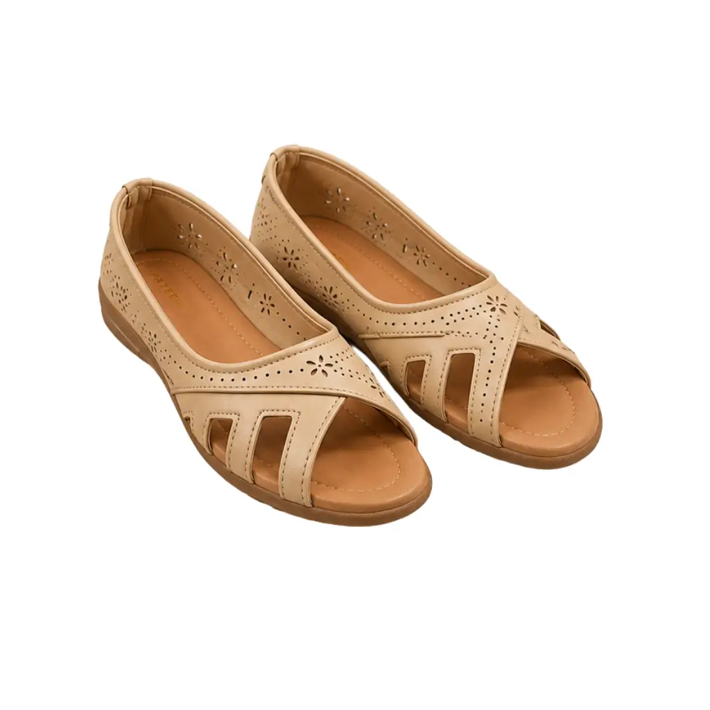 PATTERN FOOTWEAR BEIGE KL47-8031