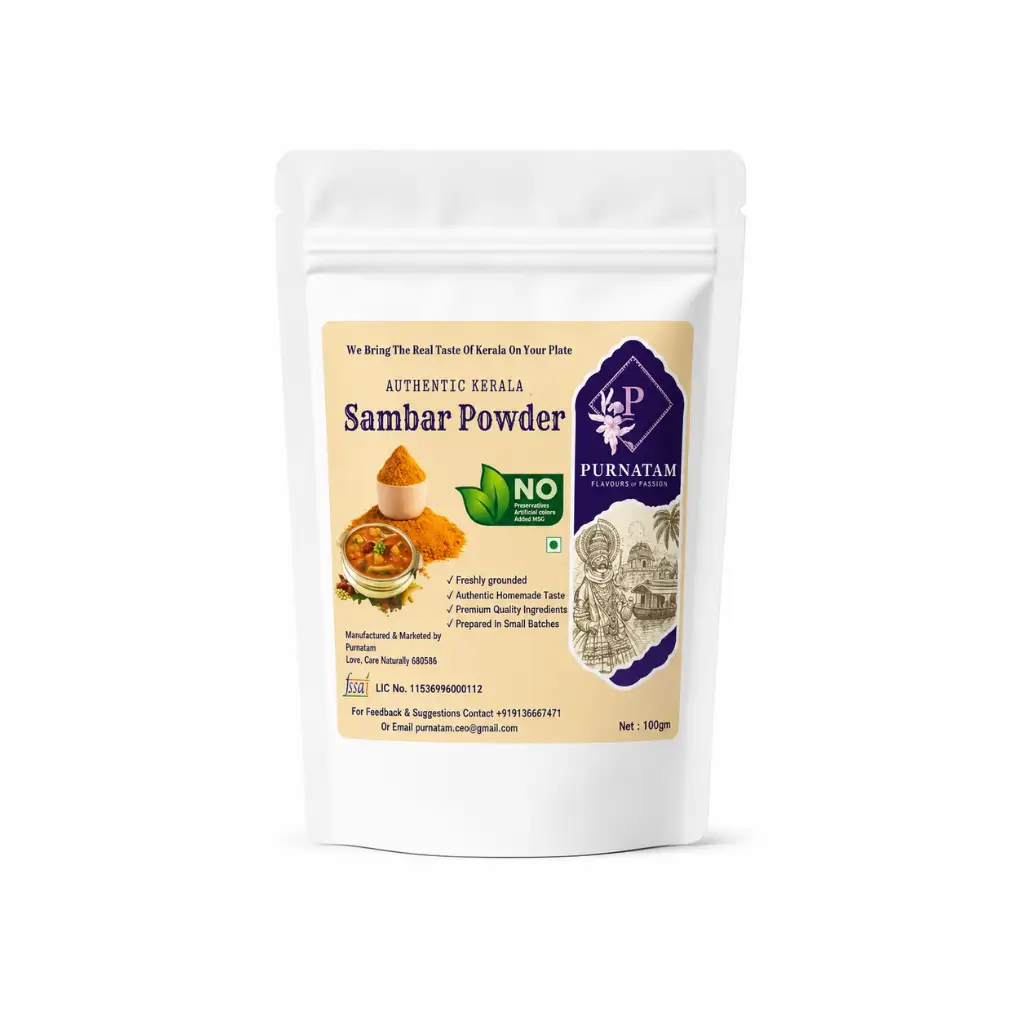 PURNATAM SAMBAR POWDER 100 GM