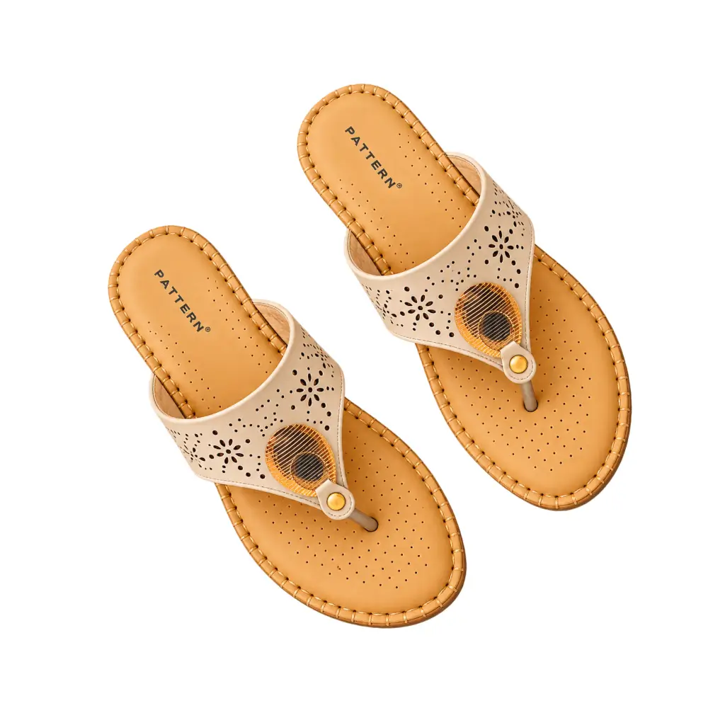 PATTERN FOOTWEAR CREAM KL62-7191