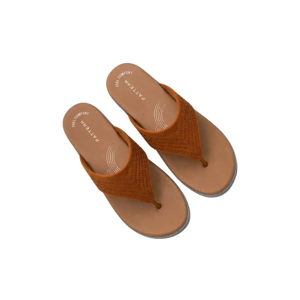 PATTERN FOOTWEAR TAN HL01-A039