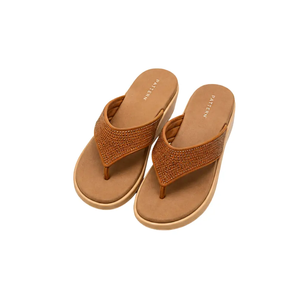 PATTERN FOOTWEAR TAN HL01-A051