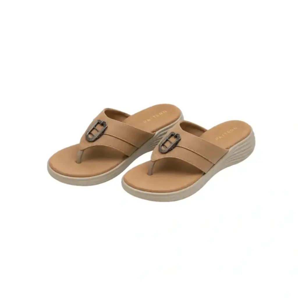 PATTERN FOOTWEAR TAUPE KL66-A056