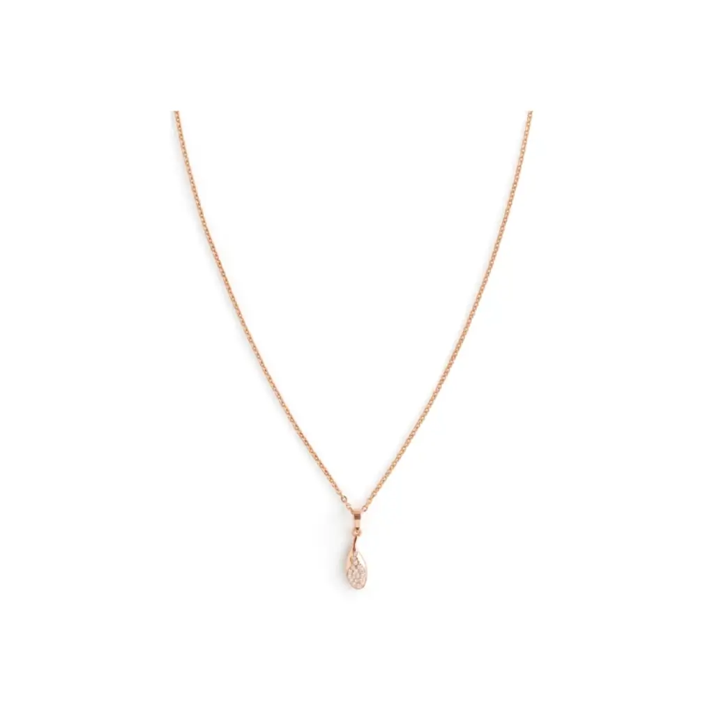GLAIN MINI LEAF PENDANT NECKLACE