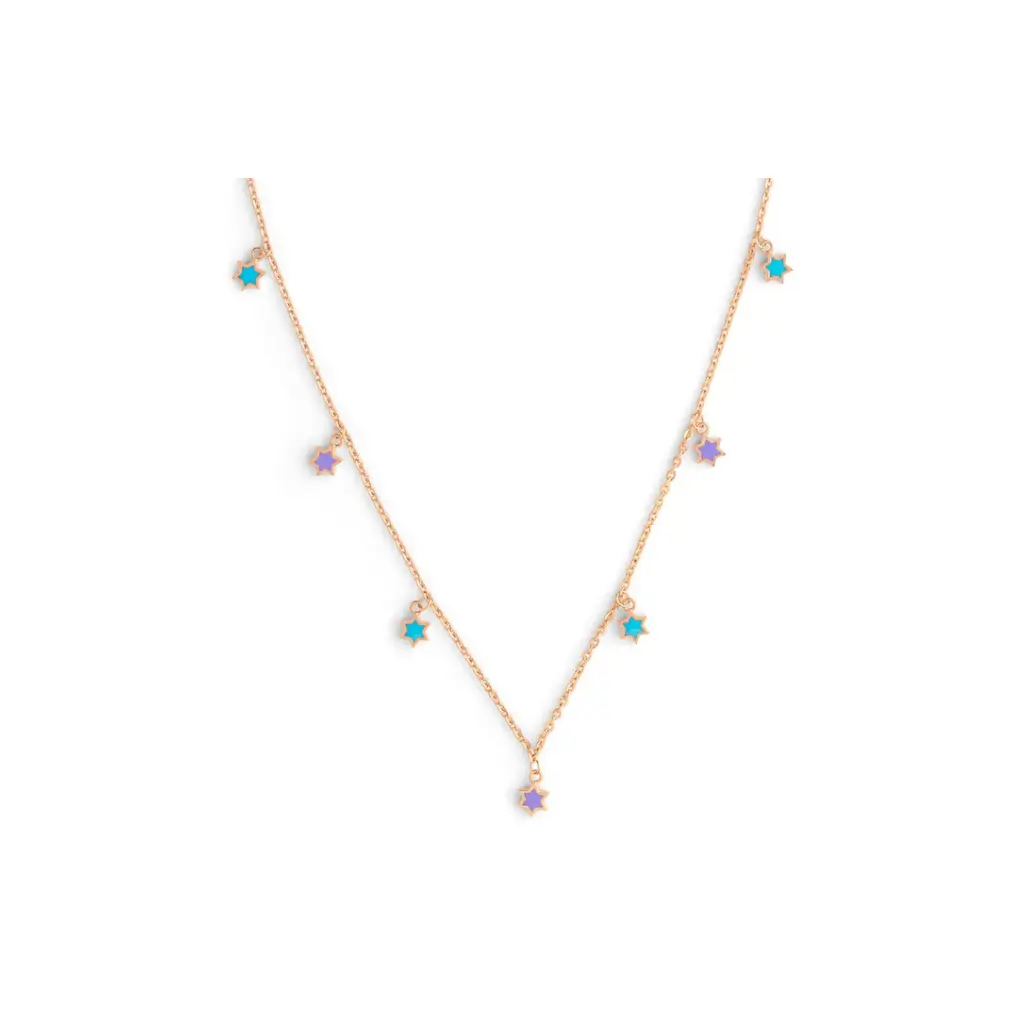 GLAIN ASTER ENAMEL NECKLACE