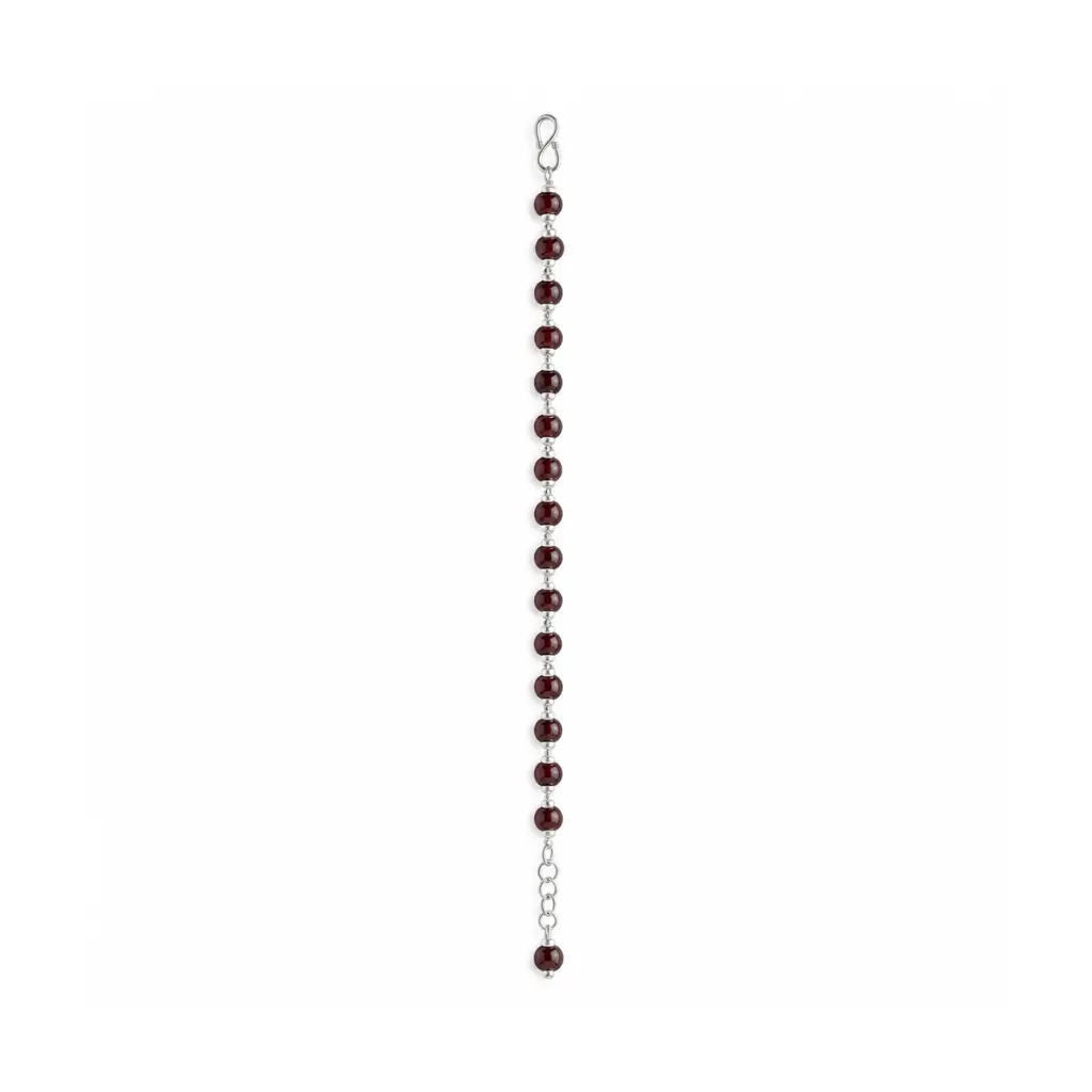 GLAIN RED SANDALWOOD BEAD BRACELET