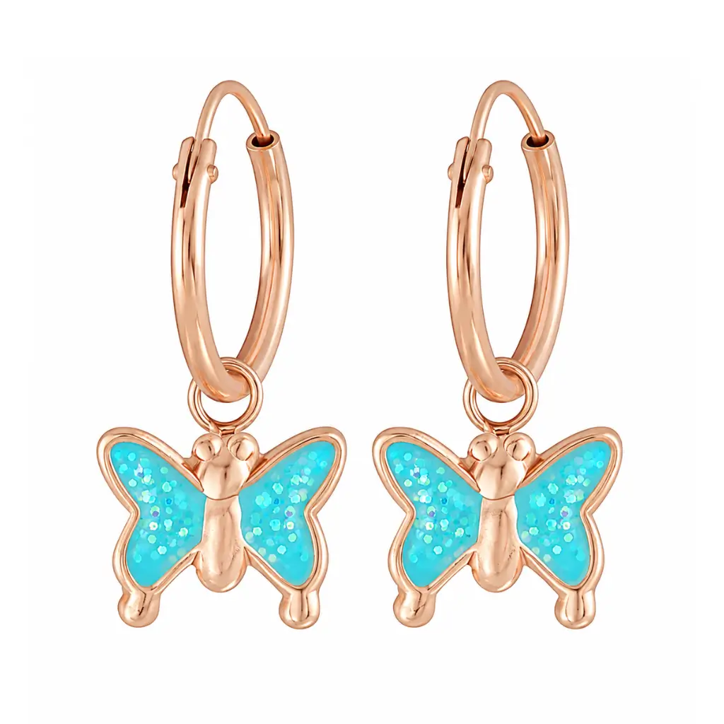 GLAIN BUTTERFLY HOOPS