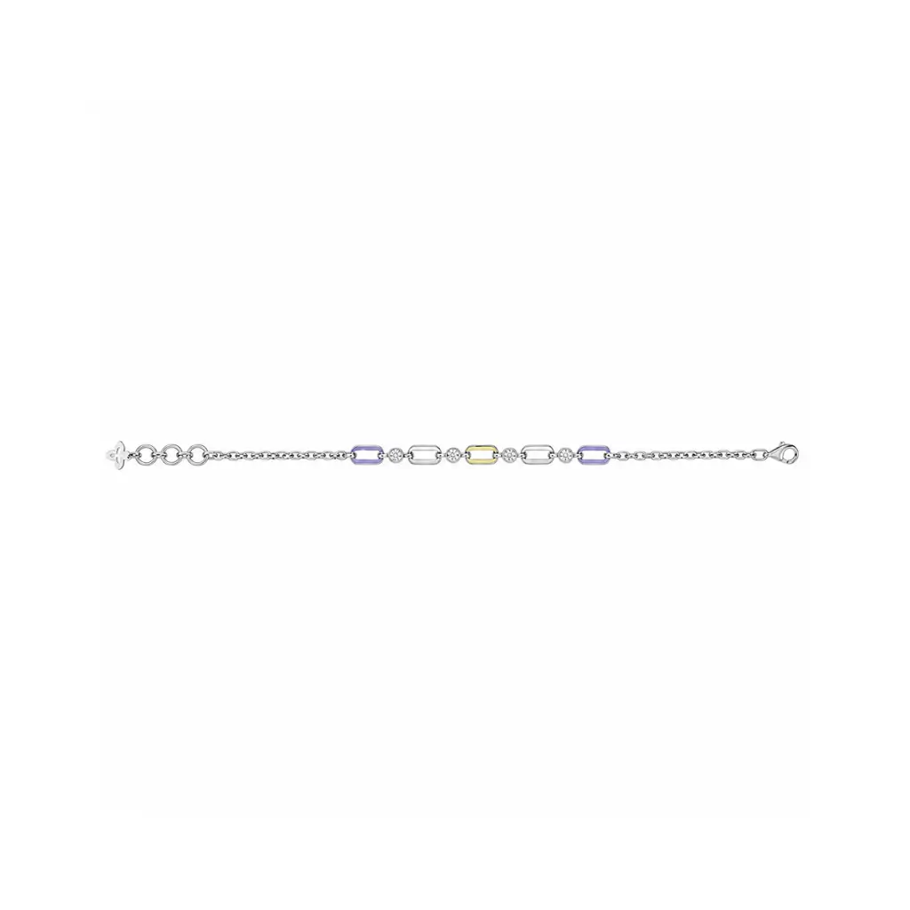 GLAIN ENAMEL LINK BRACELET