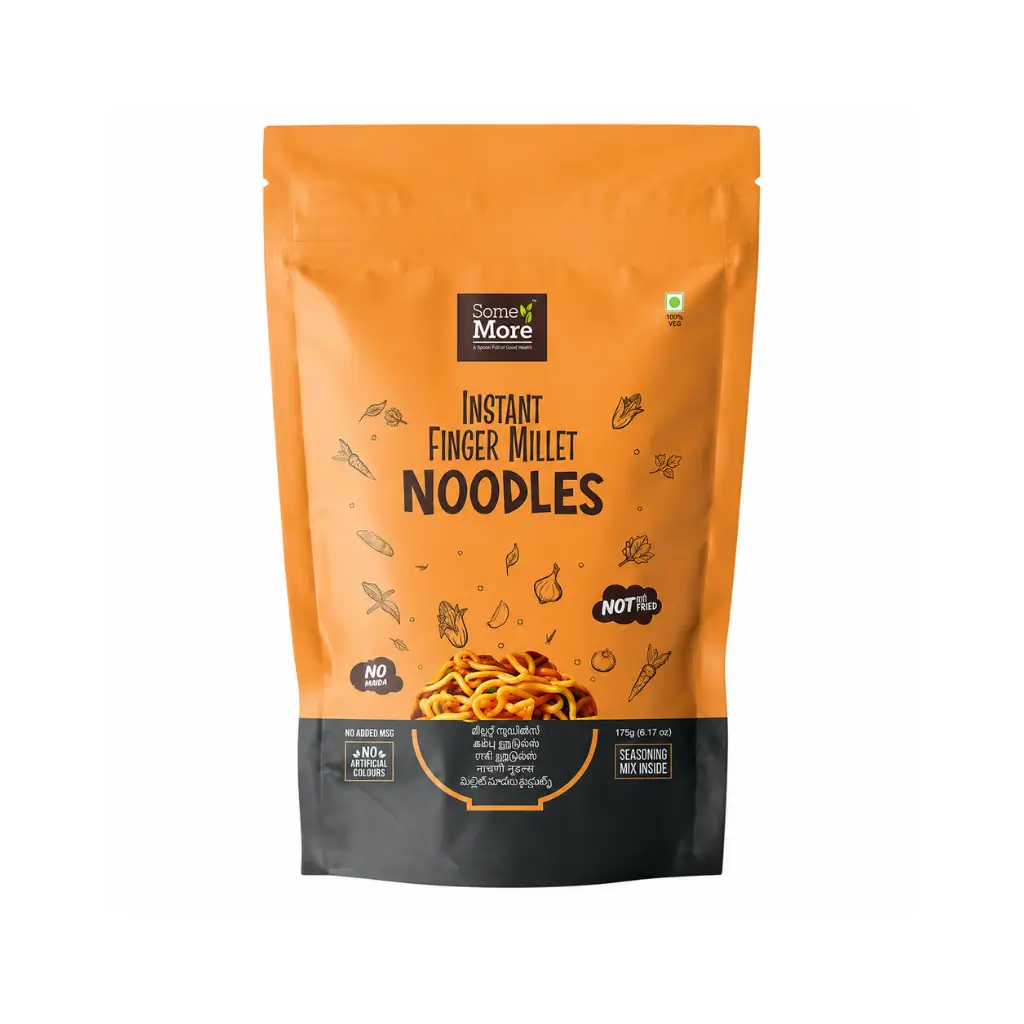 SOME MORE FOODS INSTANT FINGER MILLET NOODLES 175 GM